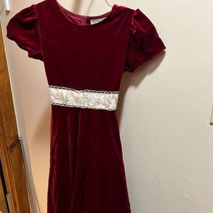 Rare Editions Velvet Dress